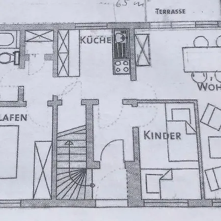 アパート Haus Knutt Aus - Erdgeschosswohnung Mit Garten ヴァンガーオーゲ